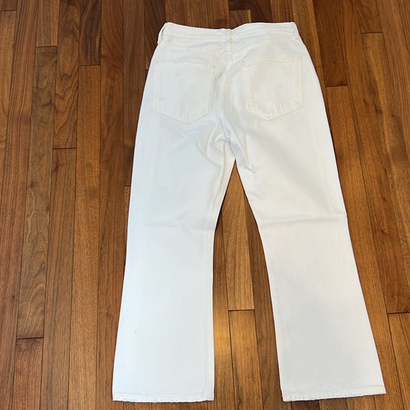 White AGOLDE jeans NWOT - Picture 4 of 5